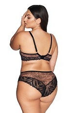 Biustonosz semi soft Ava 2132 Black Panther