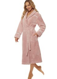 Szlafrok L&L 2084 Satin długi 4XL damski