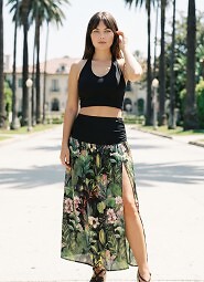 Spódnica-Pareo Irall Sabia S-3XL