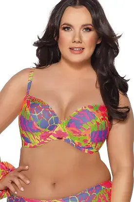 Biustonosz soft kąpielowy Ava SK 188 Fluo - zdjęcie 2