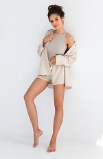 Piżama Sensis Enrica dł/r S-XL rozpinana