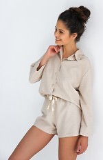 Piżama Sensis Enrica dł/r S-XL rozpinana
