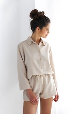 Piżama Sensis Enrica dł/r S-XL rozpinana