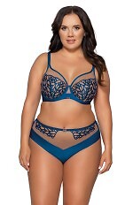 Figi Ava 2057/B S-3XL Brazyliany Cobalt