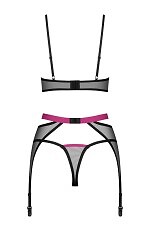 Komplet Obsessive Novenes 3-PCS Set XS-2XL
