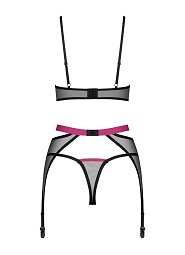 Komplet Obsessive Novenes 3-PCS Set XS-2XL