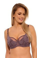 Biustonosz semi soft Gaia BS 1134 Keto Fioletowy