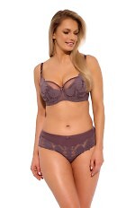 Biustonosz semi soft Gaia BS 1134 Keto Fioletowy