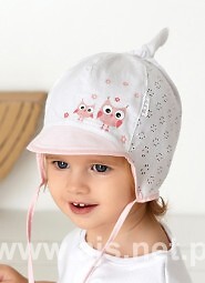 Czapka AJS 48-186 dziewczęca