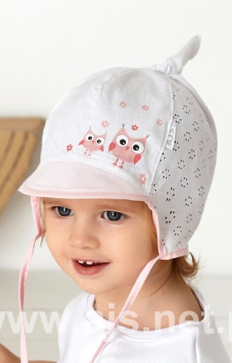 Czapka AJS 48-186 dziewczęca