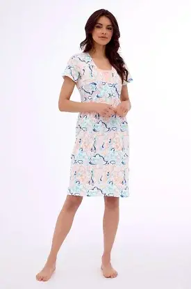 Koszula Cornette 693/410 Monica kr/r S-2XL K - zdjęcie 2