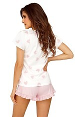 Piżama Donna Sweet 1/2 kr/r S-2XL