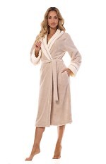 Szlafrok L&L 2409 Madame długi 3XL damski