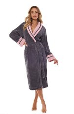 Szlafrok L&L 2409 Madame długi 3XL damski