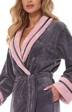 Szlafrok L&L 2409 Madame długi 3XL damski