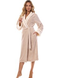 Szlafrok L&L 2409 Madame długi 3XL damski