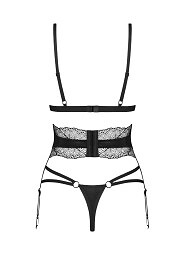 Komplet Obsessive Lobellis 3-Pcs Set XS-2XL