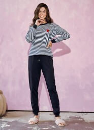 Piżama Taro Trudy 3219 dł/r S-XL Z24/25 damska