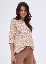Piżama Cornette 147/396 Ines 3/4 S-2XL damska