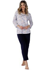 Piżama Leveza Florence 1511 7/8 M-2XL