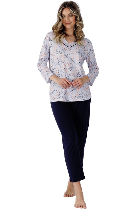 Piżama Leveza Florence 1511 7/8 M-2XL