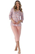 Piżama Leveza Mia 1515 3/4 M-2XL