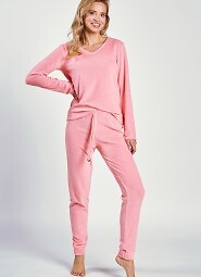 Piżama Taro Ruth 3244 Frotte dł/r S-XL Z24/25 damska