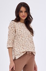 Piżama Cornette 147/396 Ines 3/4 3XL-5XL damska