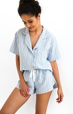 Piżama Sensis Alicia k/r S-XL rozpinana