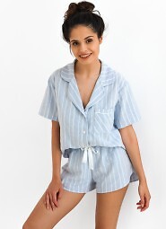 Piżama Sensis Alicia k/r S-XL rozpinana