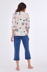 Piżama Cornette 147/390 Selena 3/4 M-2XL damska