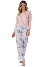 Piżama Leveza Róża 1522 7/8 M-2XL