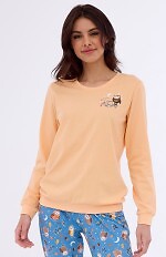 Piżama Cornette 467/373 Owls dł/r S-2XL damska