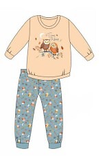 Piżama Cornette Kids Girl 977/176 Owls 2 dł/r 86-128