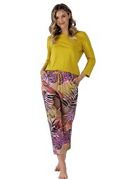 Piżama Leveza Hadia 1492 7/8 M-2XL