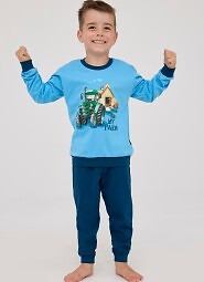 Piżama Cornette Kids Boy 477/161 Farm dł/r 86-128