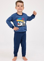 Piżama Cornette Kids Boy 478/162 Work Zone dł/r 86-128