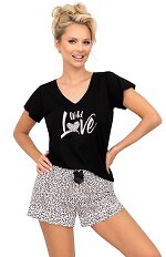Piżama Donna Pantera 1/2 kr/r S-2XL