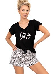 Piżama Donna Pantera 1/2 kr/r S-2XL
