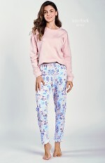 Piżama Taro Sylvie 3239 Interlock dł/r S-XL Z24/25 damska