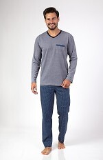 Piżama Regina 465 dł/r 2XL-3XL Z24/25 męska