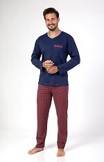 Piżama Regina 465 dł/r 2XL-3XL Z24/25 męska