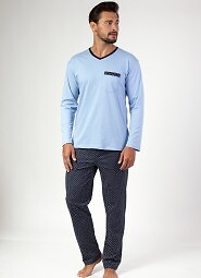 Piżama Regina 465 dł/r 2XL-3XL Z24/25 męska