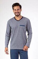 Piżama Regina 465 dł/r S-XL Z24/25 męska