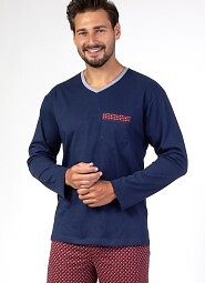 Piżama Regina 465 dł/r S-XL Z24/25 męska