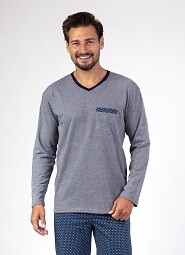 Piżama Regina 465 dł/r S-XL Z24/25 męska