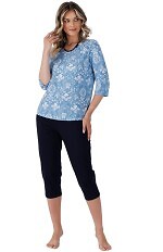 Piżama Leveza Odalis 1528 3/4 M-2XL