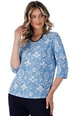 Piżama Leveza Odalis 1528 3/4 M-2XL