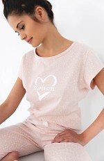Piżama Sensis Only Love kr/r S-XL