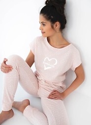 Piżama Sensis Only Love kr/r S-XL